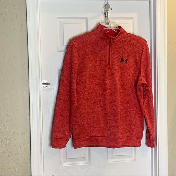 UNDER ARMOUR Loose Mens 1/4 Zip Pullover Size Medium - Picture 1 of 8